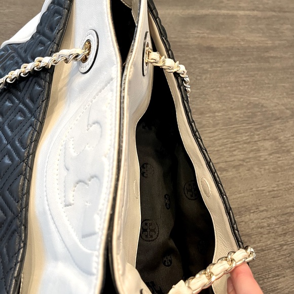 TORY BURCH Quilted Fleming A4 Tote Shoulder Bag - Picture 8 of 12